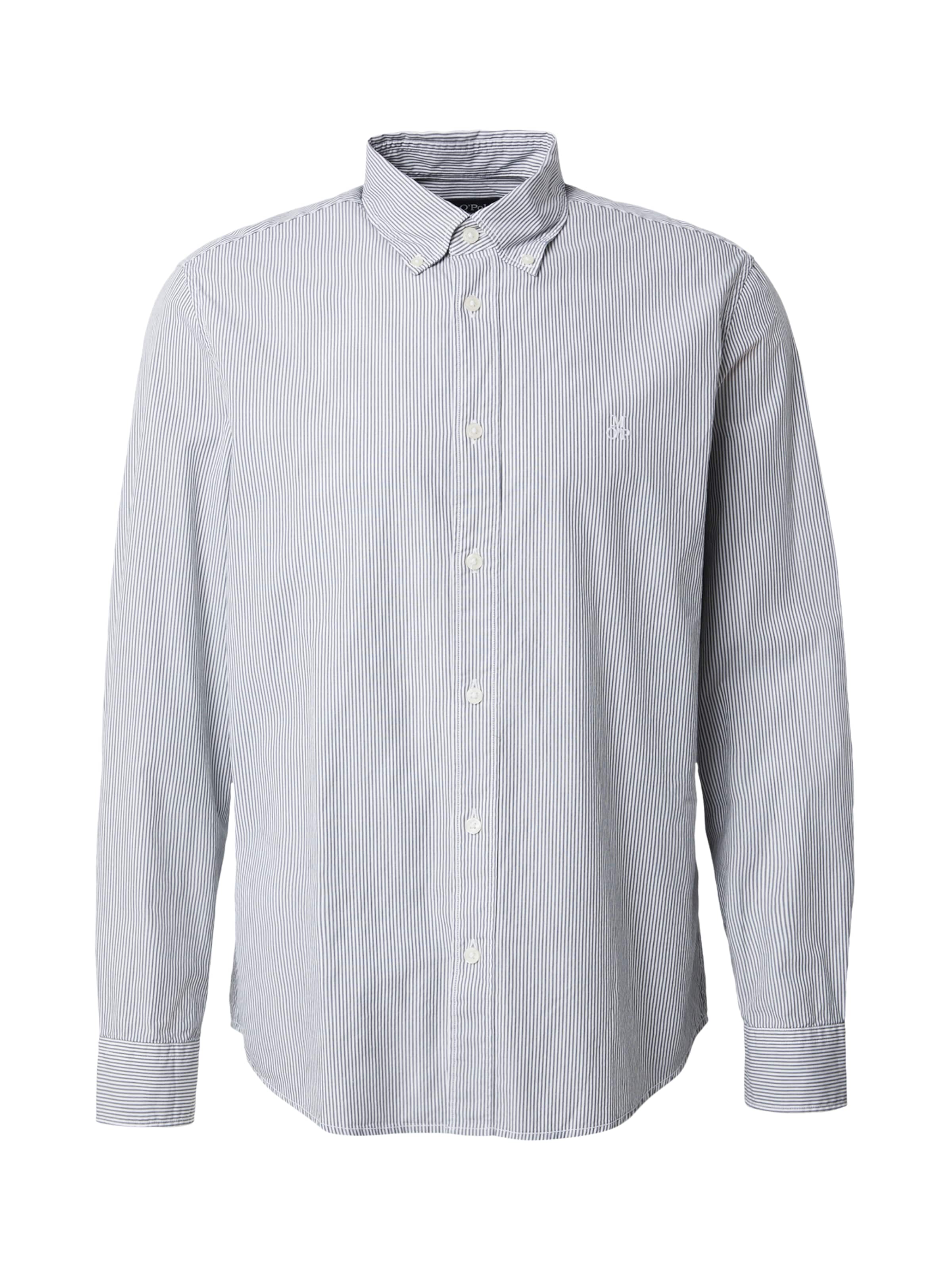 Regular fit Camicia business di Marc O'Polo in grigio: frontale