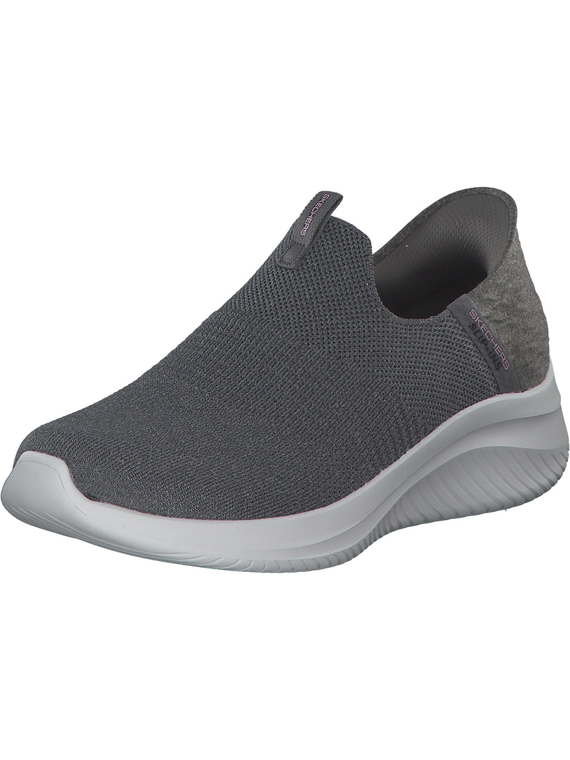 SKECHERS Slip On 'Ultra Flex 3.0 - Smooth Step' in Grau: Vorderseite