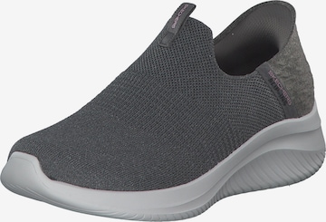 SKECHERS Slip-on 'Slip Ins Ultra Flex 3.0 149709' in Grijs: voorkant