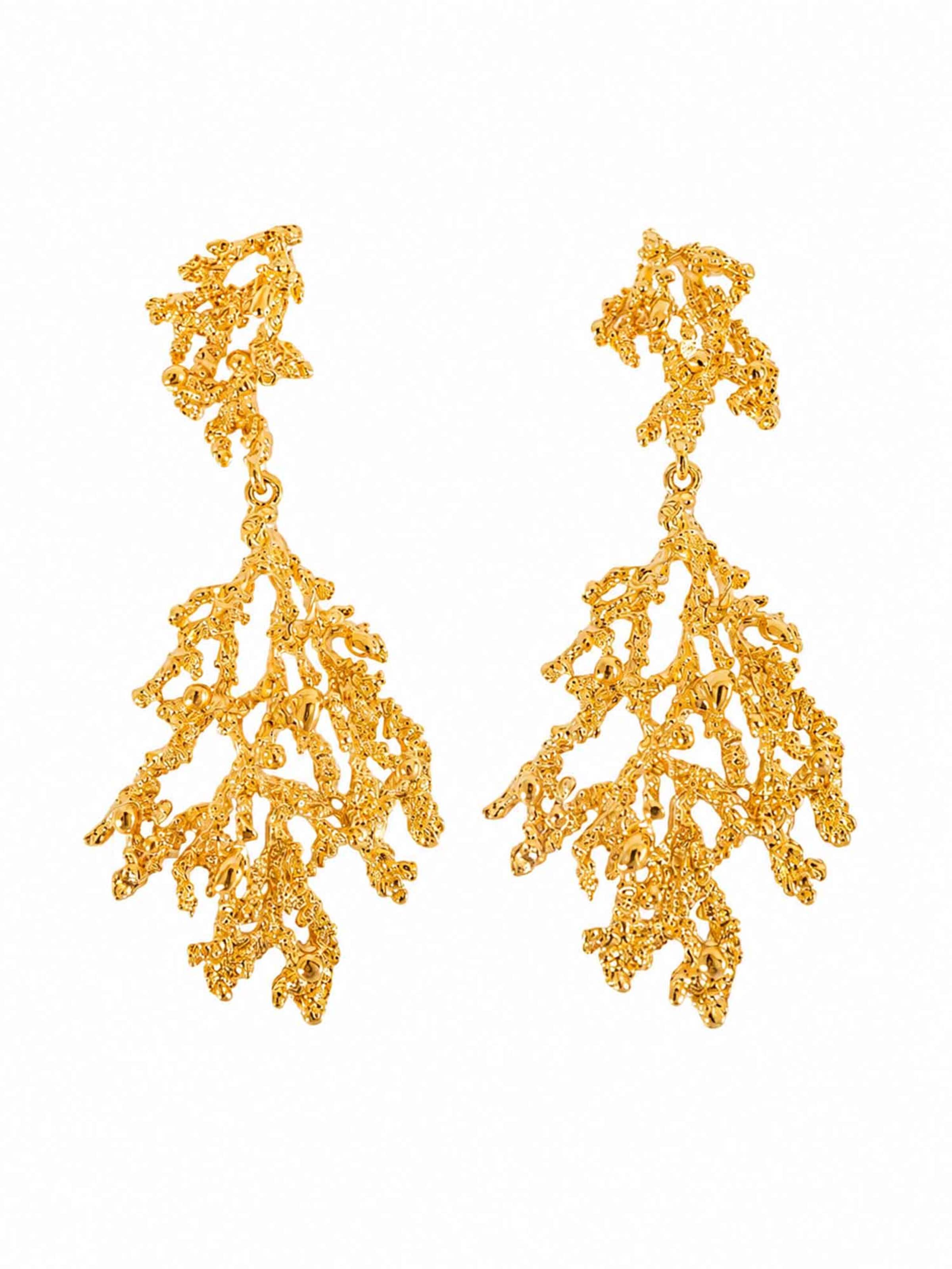 RteRmeNaušnice 'Thessaly Earrings' - zlatna boja: prednji dio