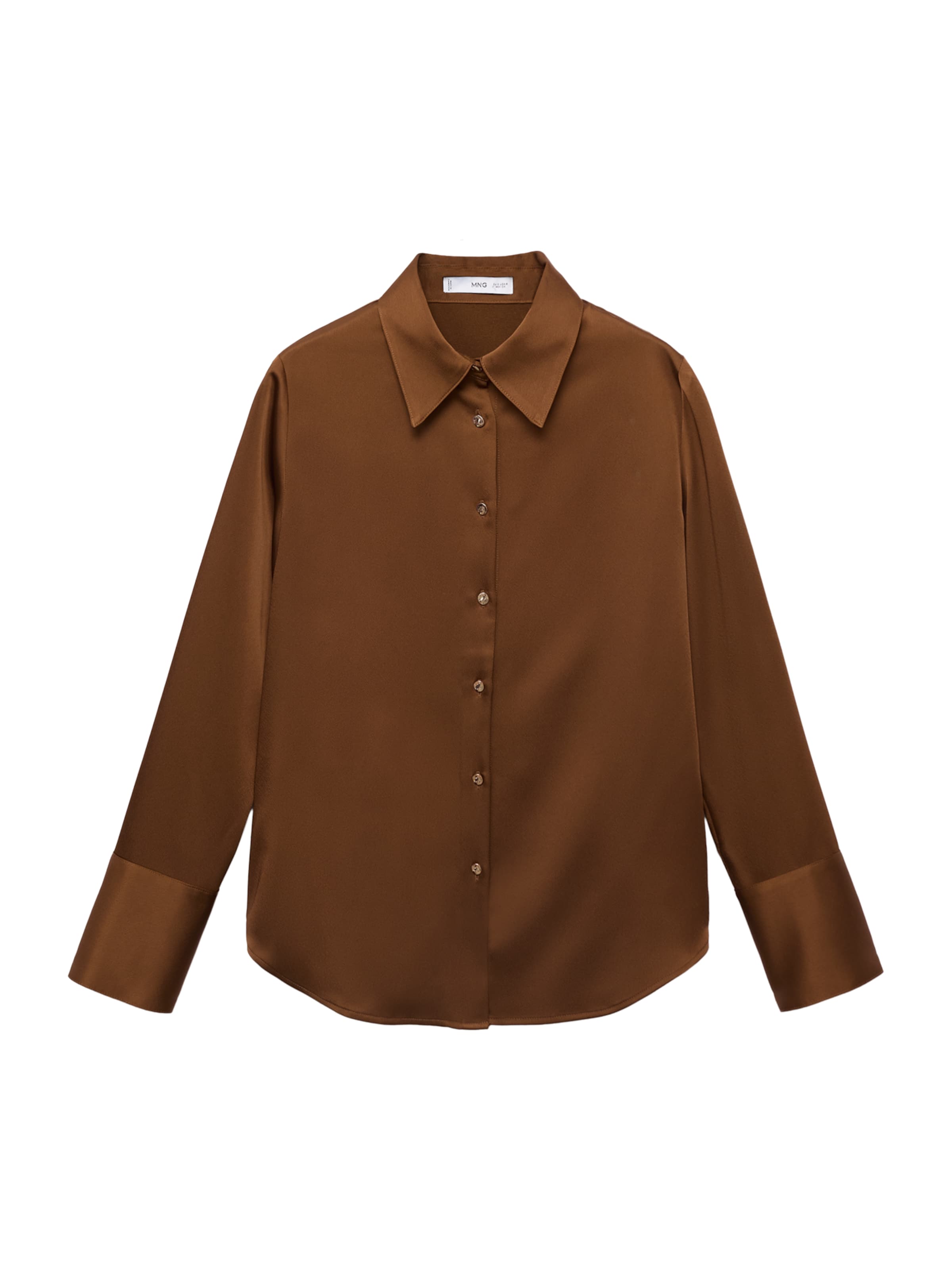 MANGO Blúz 'IDEALE' - sárga: elől