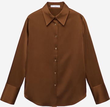 MANGO Blus 'IDEALE' i gul: framsida