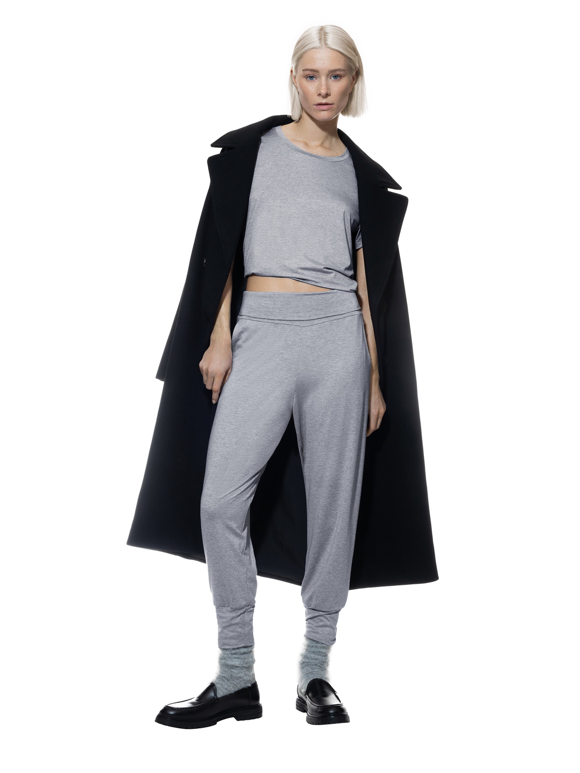 Mey Pyjamabroek 'Easy Night' in Grijs