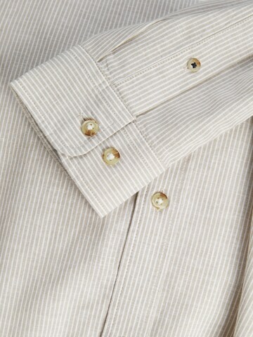 JACK & JONES Comfort fit Button Up Shirt 'JJESummer' in Grey