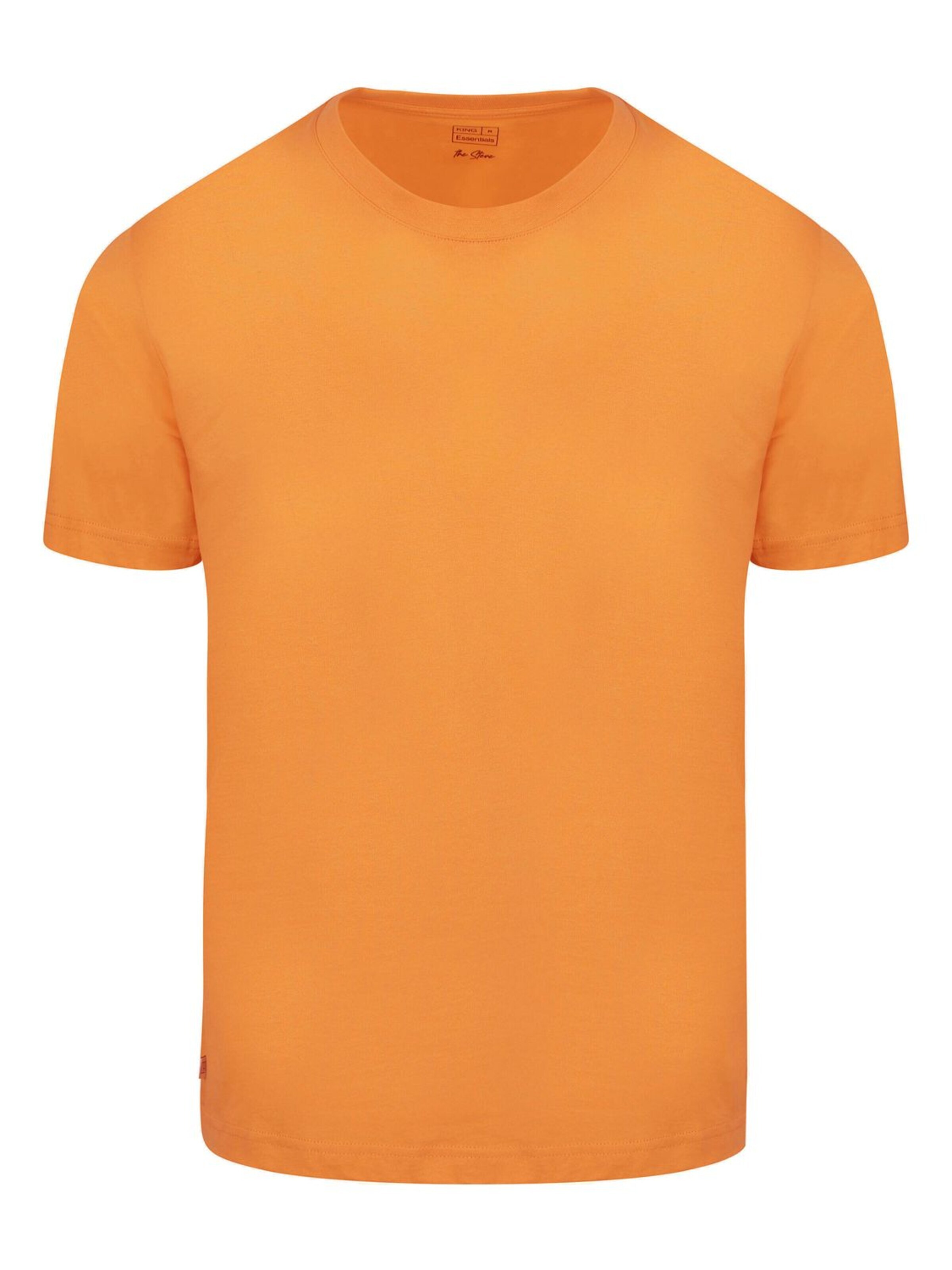 KING Essentials Shirt 'The Steve' in Orange: front