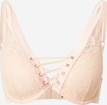 Triangolo Reggiseno di LingaDore in rosa: frontale