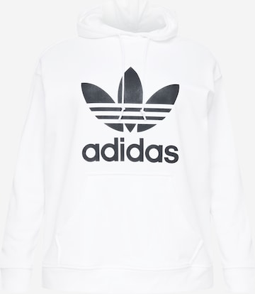 ADIDAS ORIGINALS Sweatshirt 'Trefoil ' in Weiß: predná strana