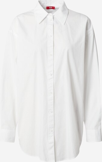 ESPRIT Μπλούζα 'Poplin' σε λευκό, Άποψη προϊόντος