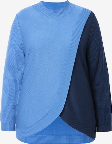 MIAMODA Sweater in Blue: front