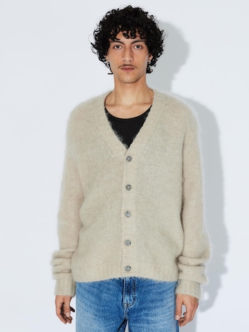 Dr. Denim Gebreid vest 'Tom' in Grijs
