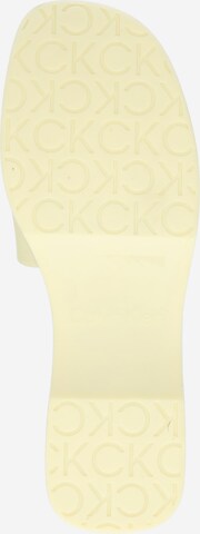 Calvin Klein Pantolette in Gelb