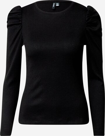 VERO MODA Shirt 'POLLY' in Schwarz: predná strana