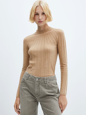 MANGO Pullover 'FLURRY' i brun: forside