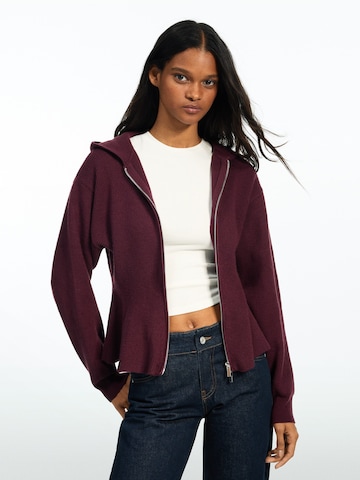 Cardigan Bershka en rouge