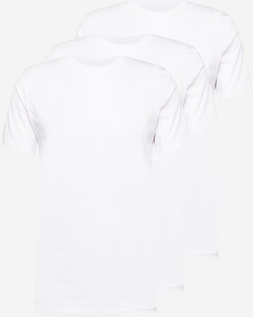 Denim Project Shirt in White: front