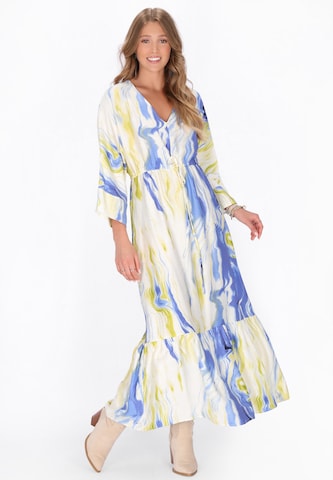 IZIA - Vestido 'Festival' en azul