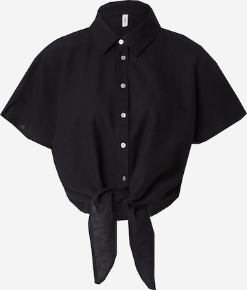 Chemisier 'ONLJAKIRI' ONLY en noir : devant