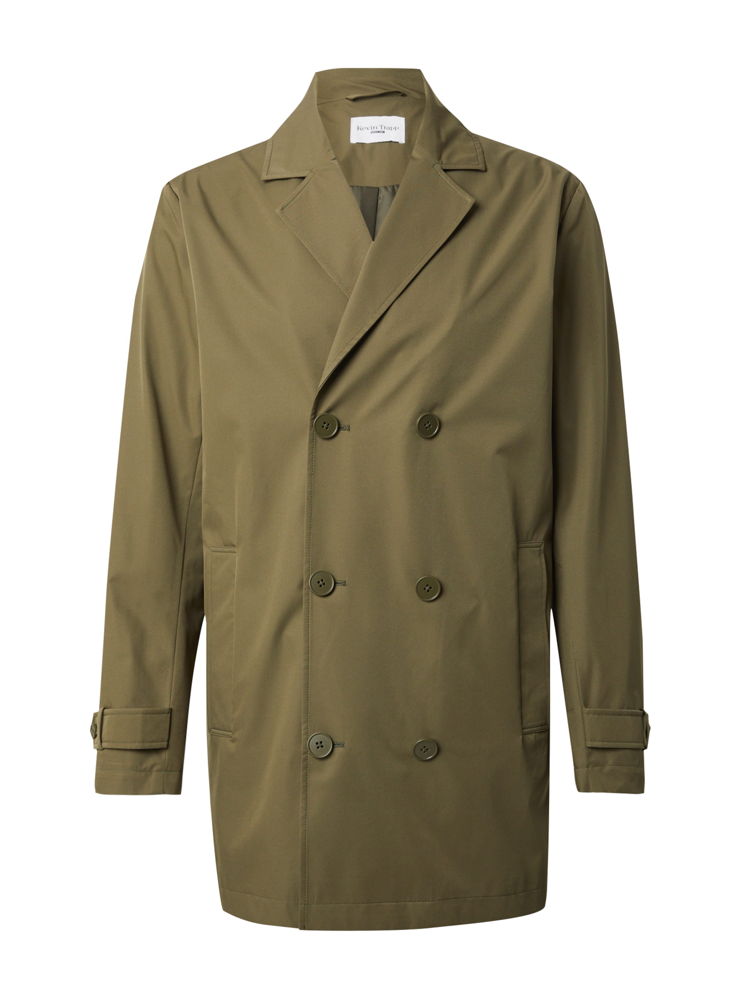 TRAPP Between-Seasons Coat &#x27;Rafael&#x27; in Green: front