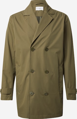 ABOUT YOU x Kevin Trapp Between-Seasons Coat 'Rafael' in Green: front