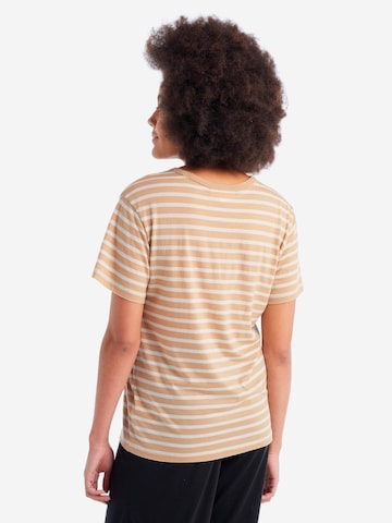 ICEBREAKER Λειτουργικό μπλουζάκι 'Granary' σε μπεζ