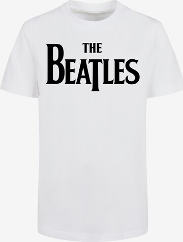 T-Shirt 'The Beatles Drop' F4NT4STIC en blanc : devant