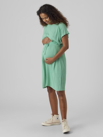 Vero Moda Maternity Dress 'VMMMenny' in Green: front
