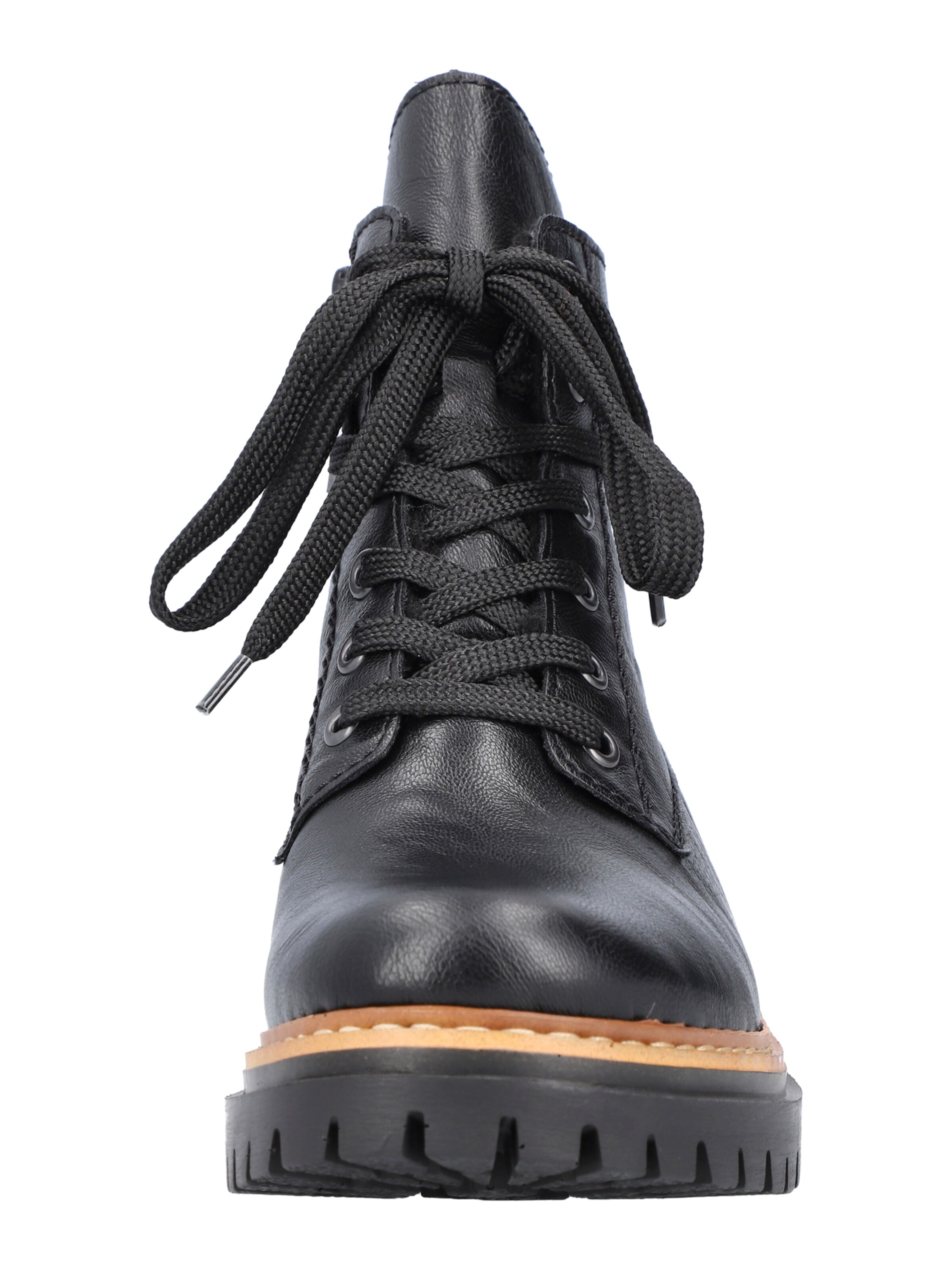 Bottines à lacets Rieker en noir