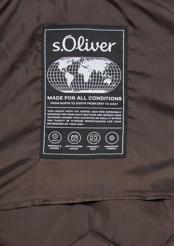 s.Oliver Jacke in Braun: Vorderseite