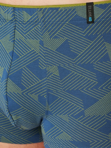 SCHIESSER Boxer shorts ' Long Life Soft ' in Blue