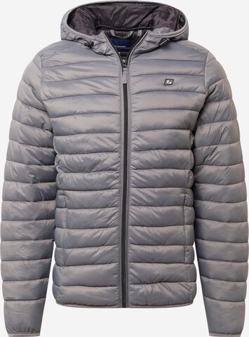 BLEND Winter Jacket 'Romsey' in Grey: front