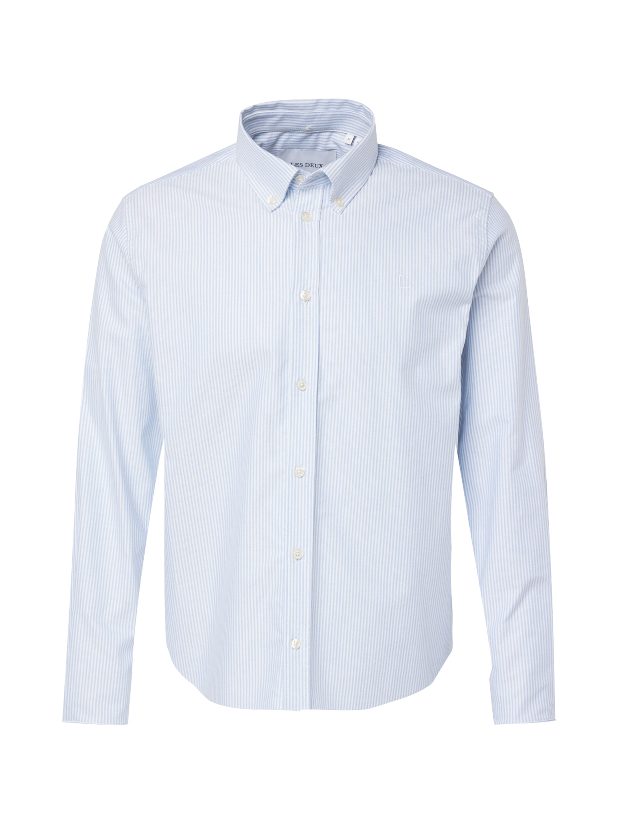 Les Deux - Ajuste regular Camisa 'Konrad' en azul: frente