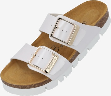 PaladoNatikače s potpeticom 'Samos EGS PL' - bijela boja: prednji dio