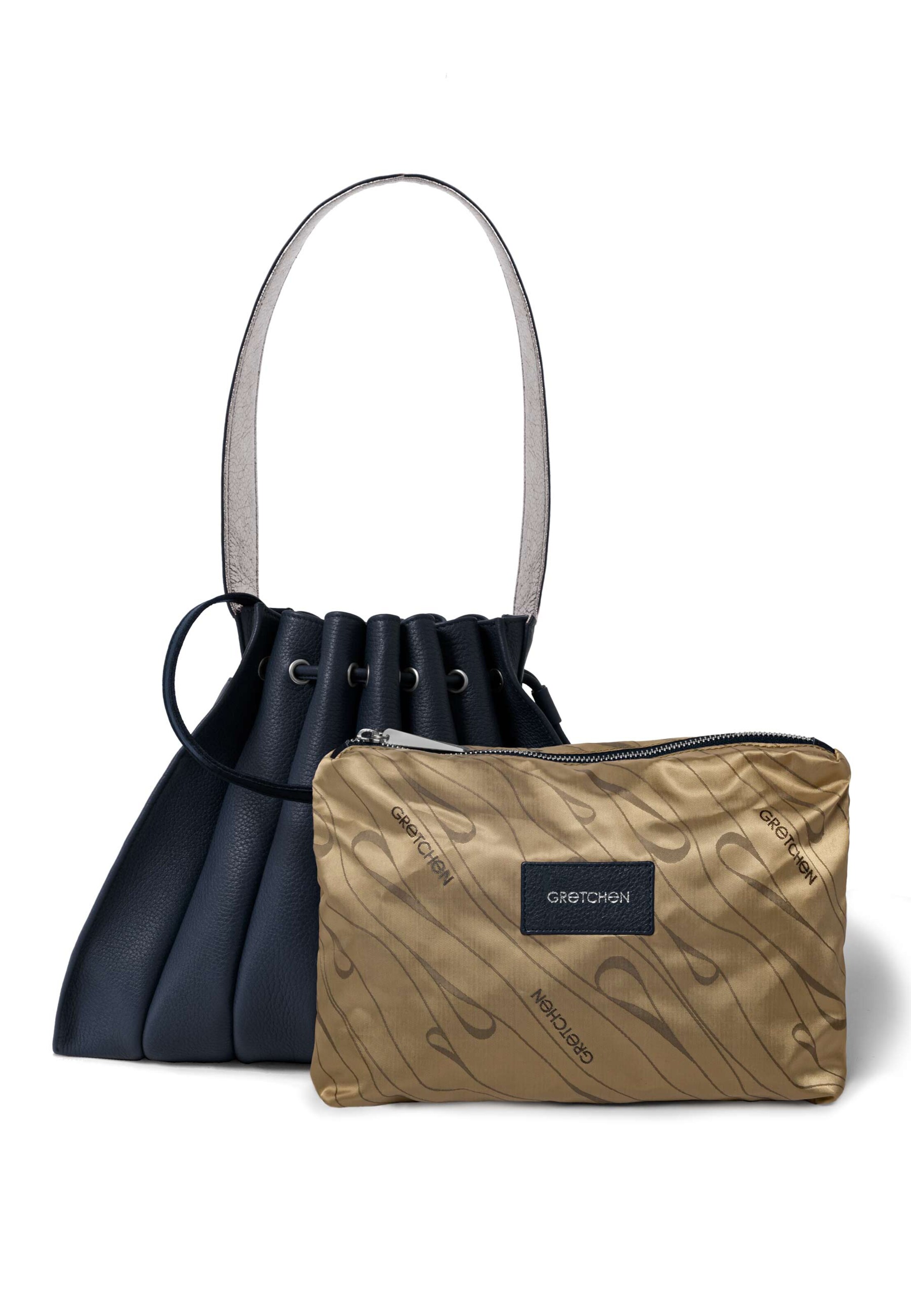 Gretchen Shoulder Bag 'Fan' in Blue