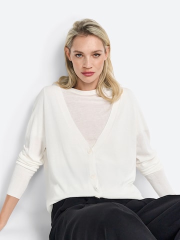 Rich & Royal Cardigan in Weiß