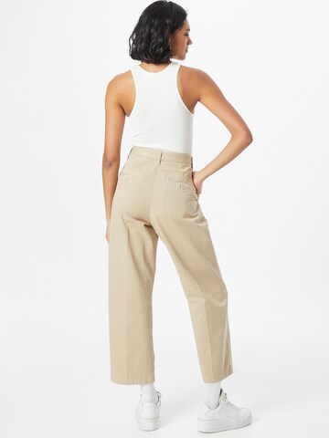 Loosefit Pantaloni con pieghe 'Cara' di Carhartt WIP in beige