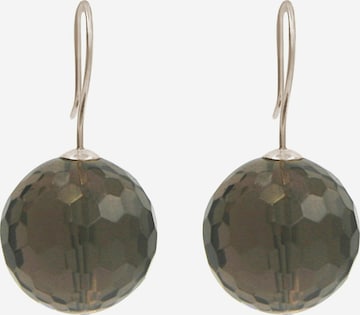 Gemshine Earrings in Silver: front