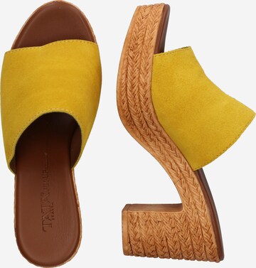 TATA Italia Mules in Yellow