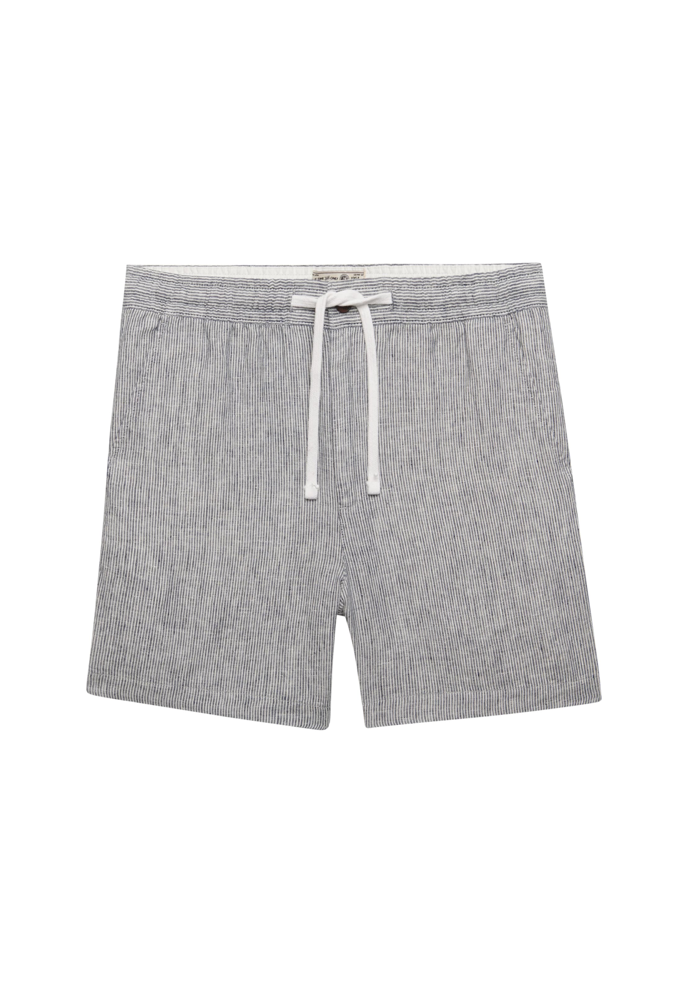 Superdry & Co Broek 'The Merchant Store' in Grijs: voorkant