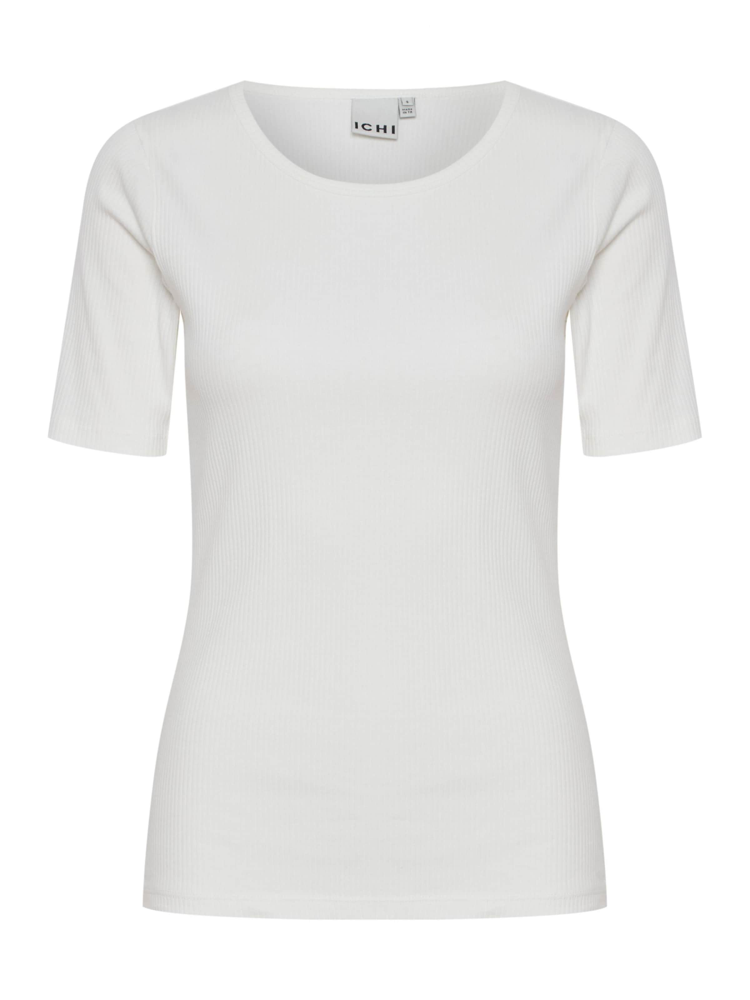 ICHI - Camiseta 'IHPalmer' en blanco: frente