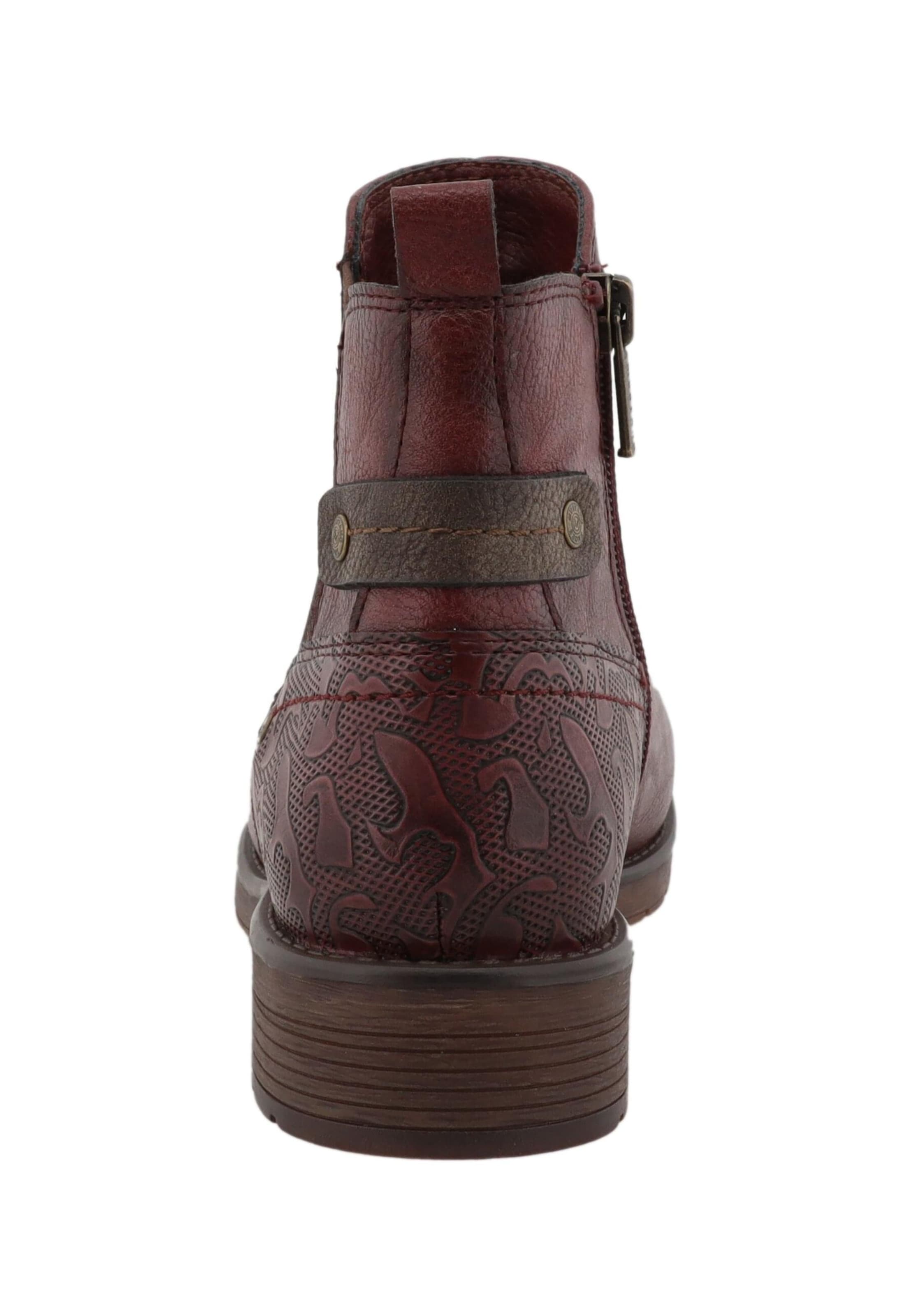 MUSTANG Ботинки 'Elfi' в Красный