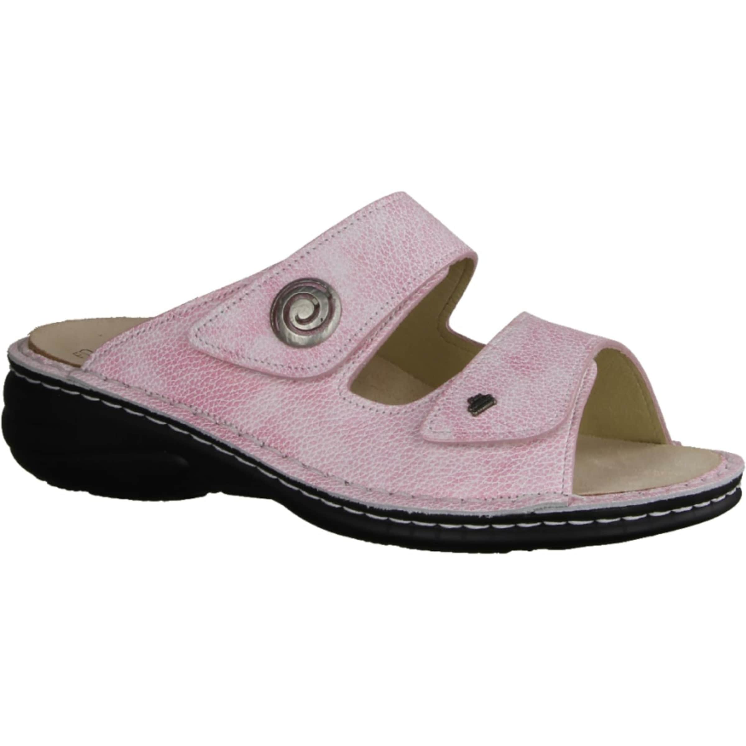 Finn Comfort Mule in Pink: front