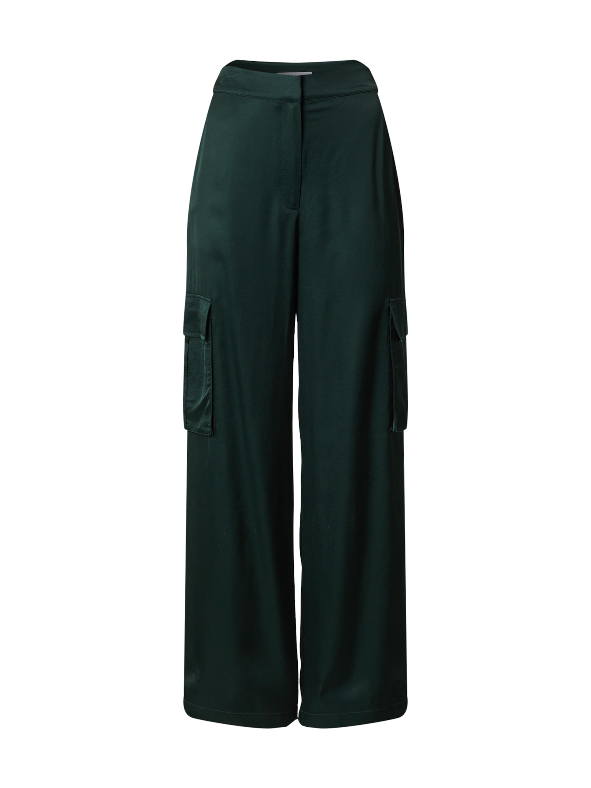 EDITED - Pierna ancha Pantalón 'Malena' en verde: frente