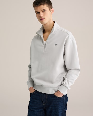 WE Fashion Sweatshirt in Grau: Vorderseite