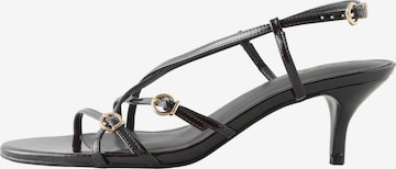 Sandales à lanières 'Forever Comfort' Next en noir : devant