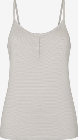 Hunkemöller Schlafshirt 'Cami' in Grau: Vorderseite