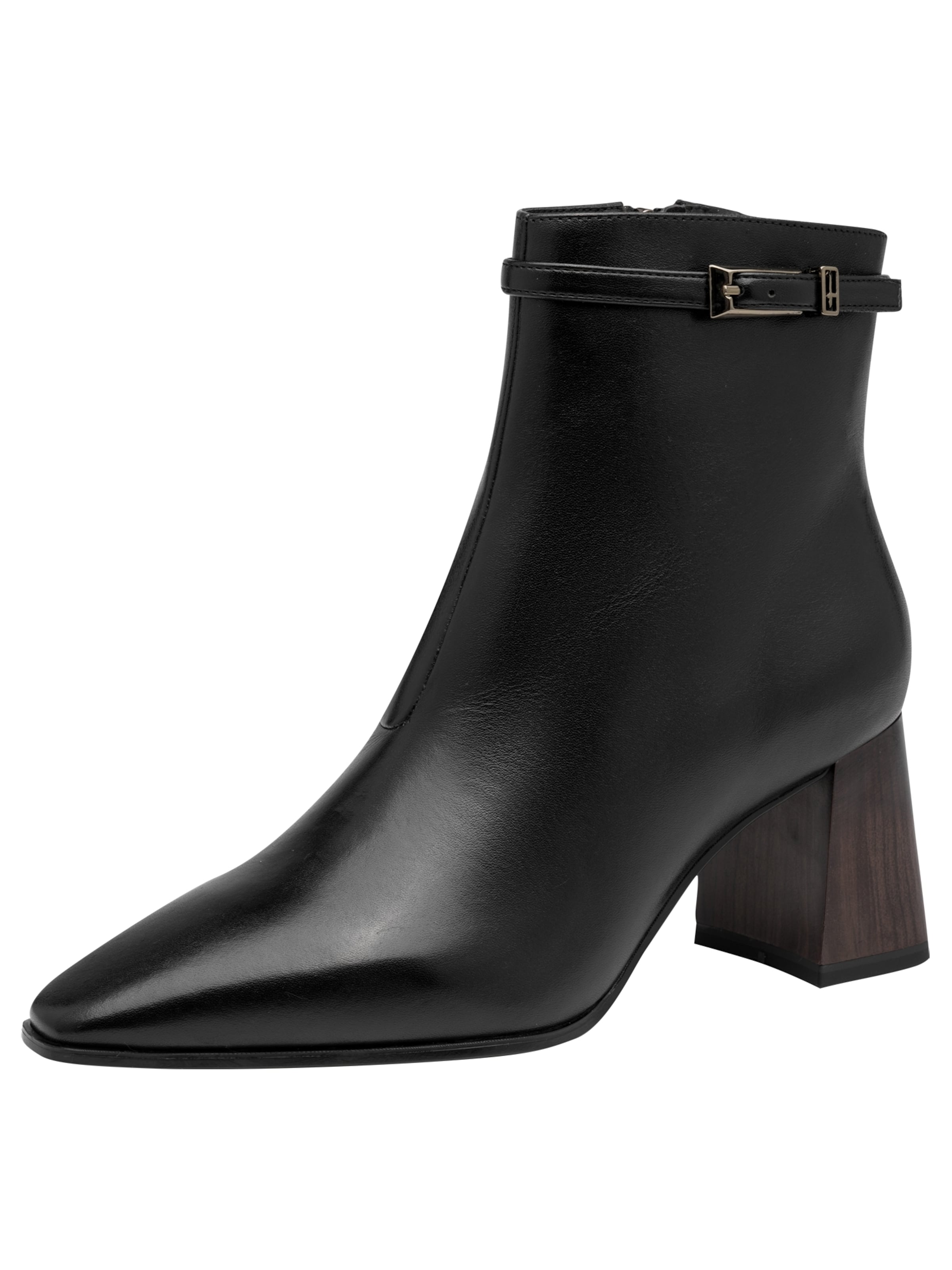 Bottines Tamaris en noir : devant