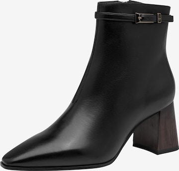 Bottines Tamaris en noir : devant