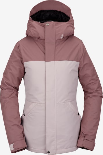 Volcom Sportjacke 'Bolt' in dunkelbeige / hellpink, Produktansicht