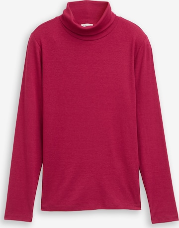 TOM TAILOR Shirt in Pink: front