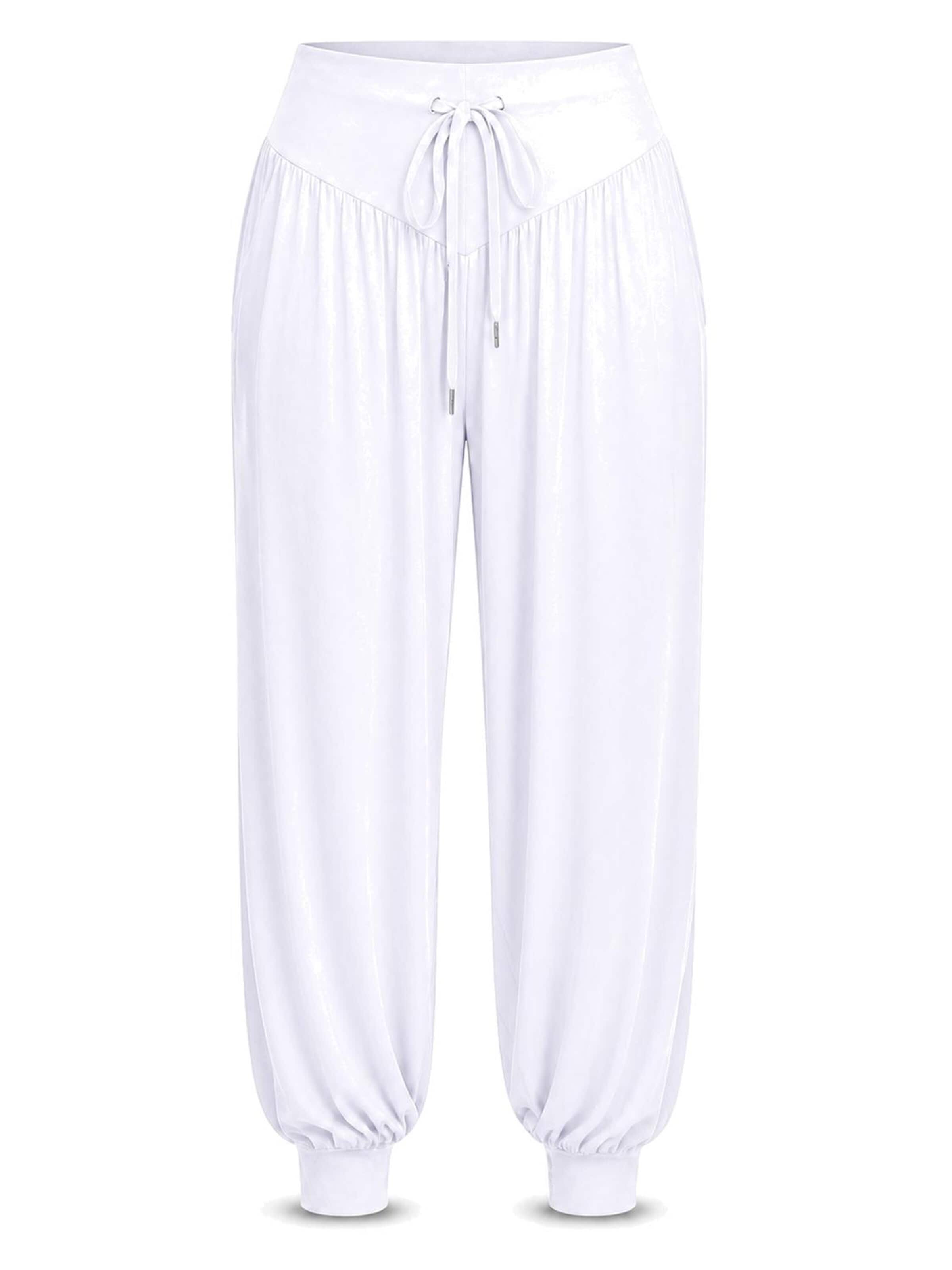 AOTTORI Pants in White: front